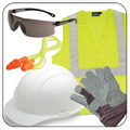 L3 New Hire Kit Cap Style Class 2 Smoke w/ Large Safety Vest